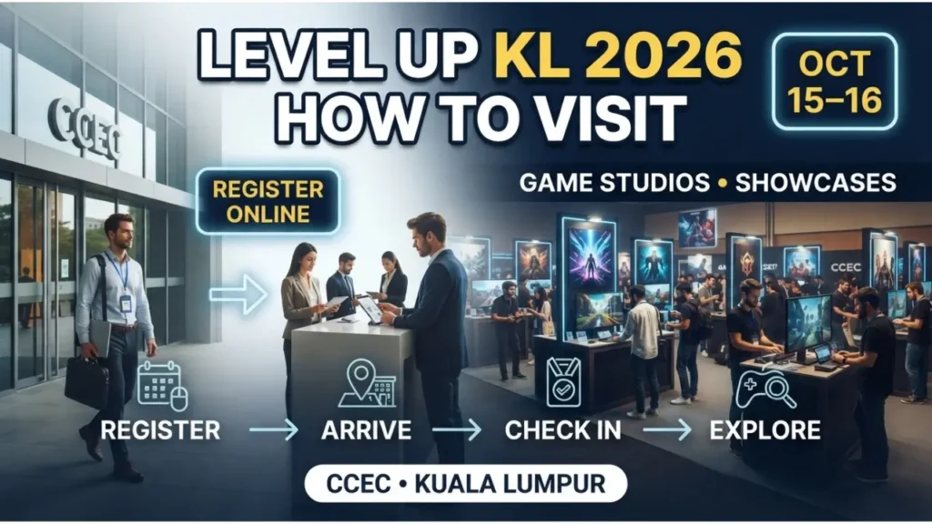 How to Visit the LEVEL UP KL 2026 Exhibition