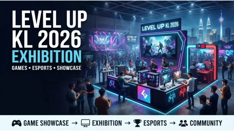 LEVEL UP KL 2026 Exhibition Companies, Booths & Games to Discover