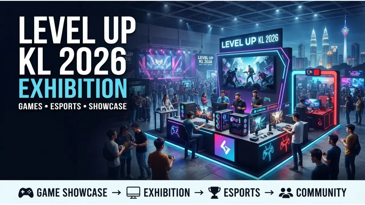 LEVEL UP KL 2026 Exhibition Companies, Booths & Games to Discover