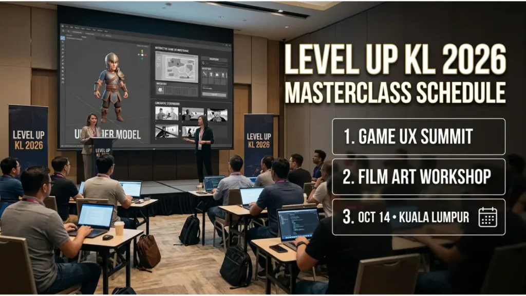 LEVEL UP KL 2026 Masterclass Schedule