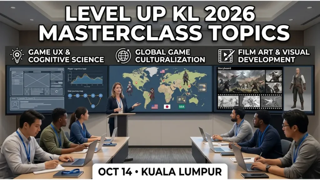 LEVEL UP KL 2026 Masterclass Topics
