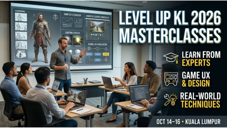 LEVEL UP KL 2026 Masterclasses Full Schedule, Topics & Speakers