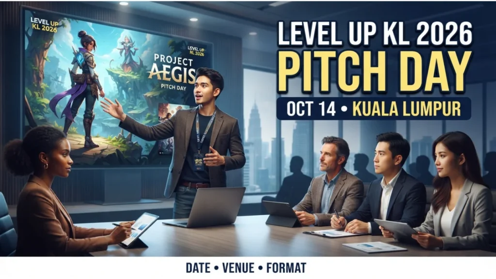 LEVEL UP KL 2026 Pitch Day Date, Venue & Format