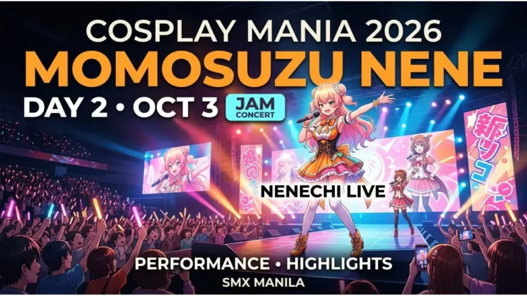 Momosuzu Nene at Cosplay Mania 2026 Performance, Schedule & Highlights