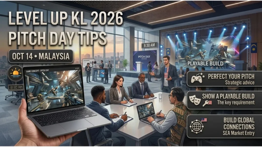 Pitch Day Tips for US Startups and Indie Studios