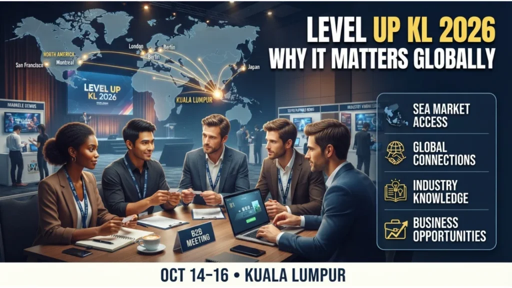 Why LEVEL UP KL 2026 Matters for the Global Games Industry