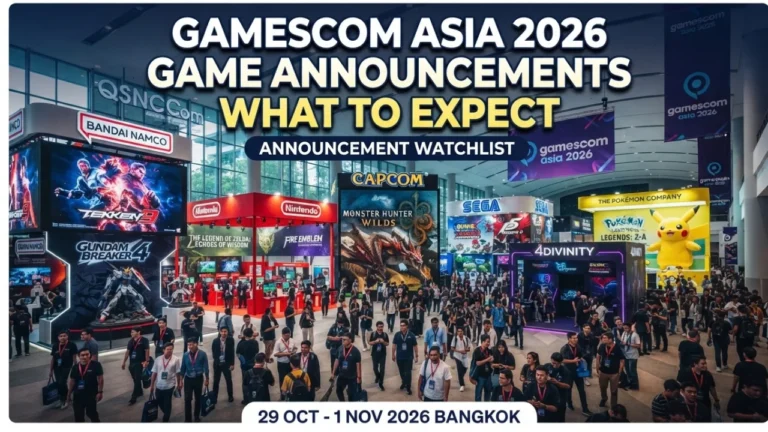 gamescom Asia 2026 Game Announcements What to Expect
